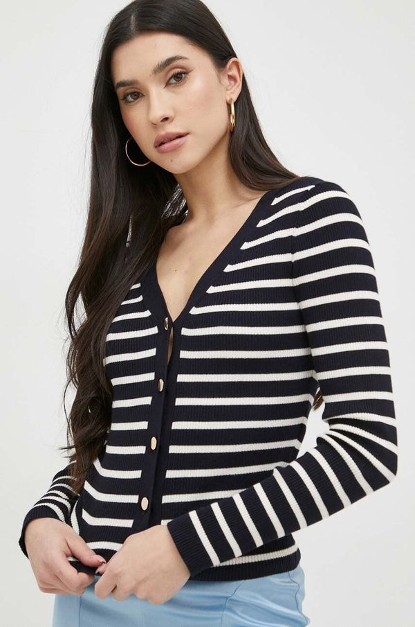 Morgan Kardigan Morgan za žene, boja: tamno plava, lagani