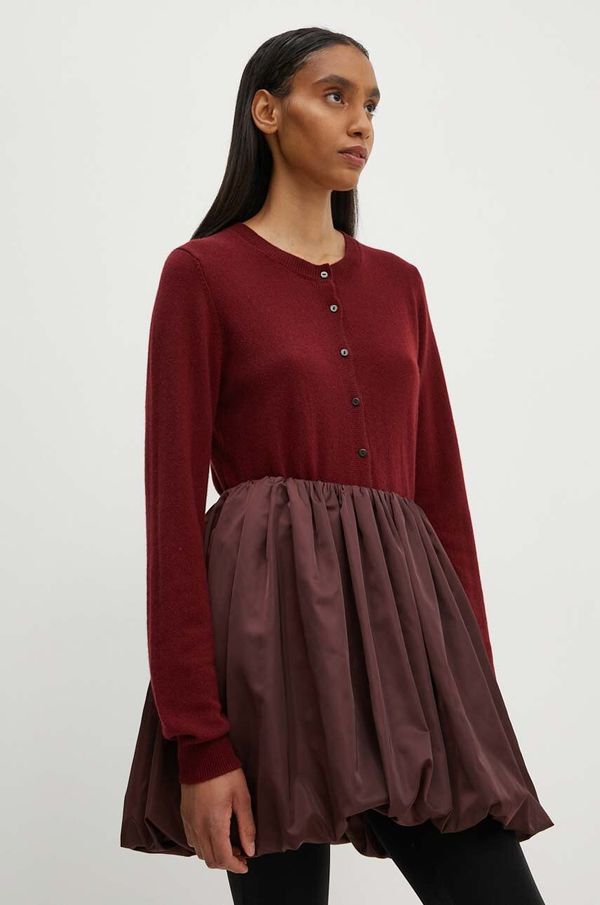 Herskind Kardigan od kašmira Herskind Roselle boja: bordo, lagani, 5241969