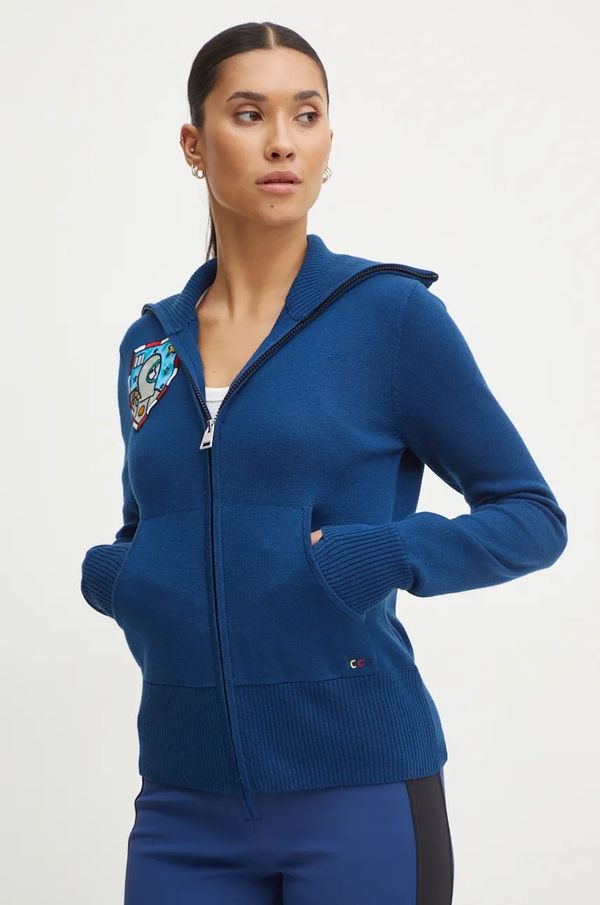 Rossignol Kardigan Rossignol Galina x JCC za žene, boja: tamno plava, lagani, RLMWO03