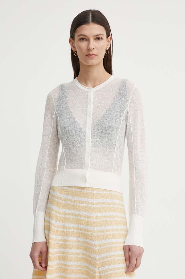 Aeron Kardigan s dodatkom lana AERON CONSTANT boja: bež, lagani, AW24RSPU237489