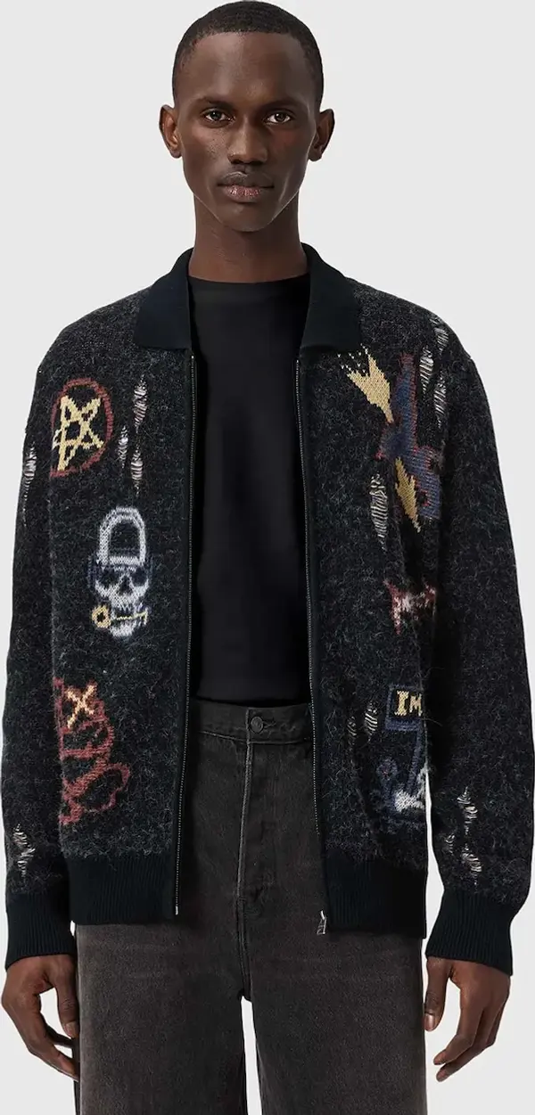 AllSaints Kardigan s dodatkom vune AllSaints MELLER