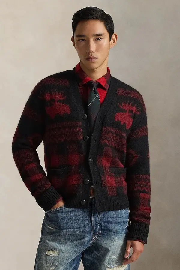 Polo Ralph Lauren Kardigan s dodatkom vune Polo Ralph Lauren