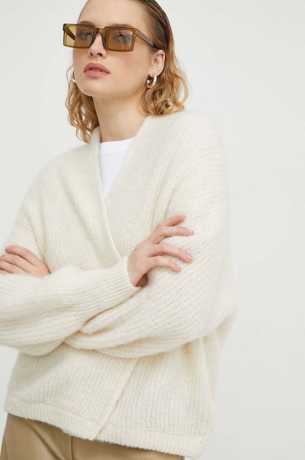 American Vintage Kardigan s primjesom vune American Vintage boja: bež, topli