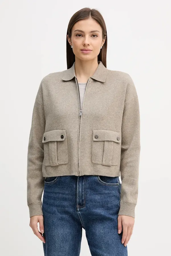 DKNY Kardigan s primjesom vune Dkny