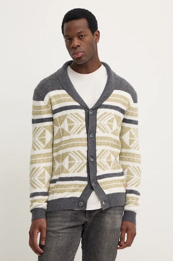 Guess Kardigan s primjesom vune Guess EFREM boja: siva, M4BR21.Z3HE2