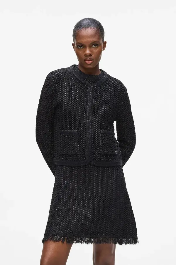 Karl Lagerfeld Kardigan s primjesom vune Karl Lagerfeld