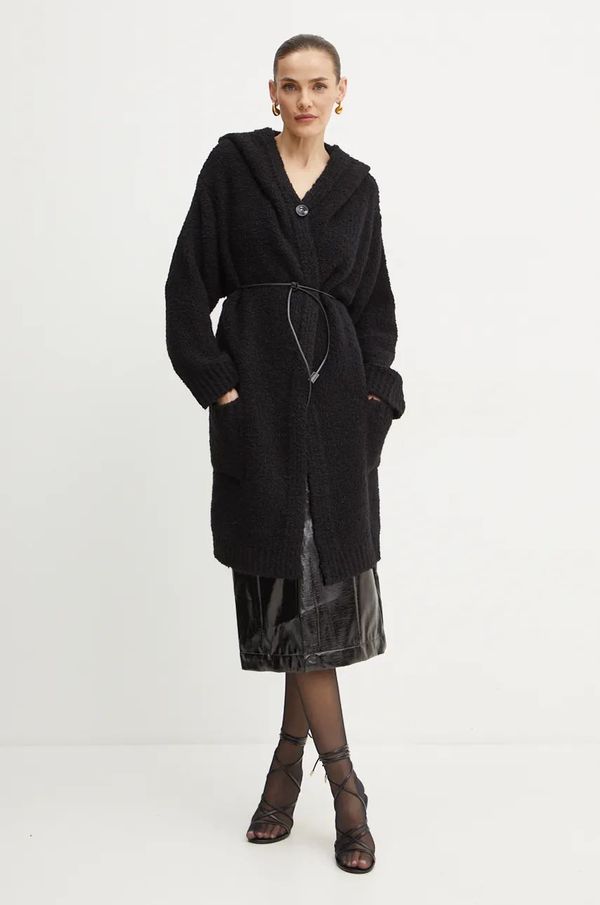 Liu Jo Kardigan s primjesom vune Liu Jo boja: crna, topli, WF4520 MA26O