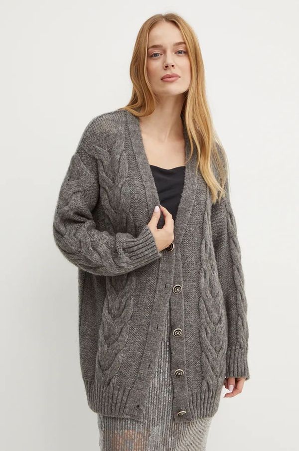 Marciano Guess Kardigan s primjesom vune Marciano Guess GINNY boja: siva, topli, 4BGR53 5847Z