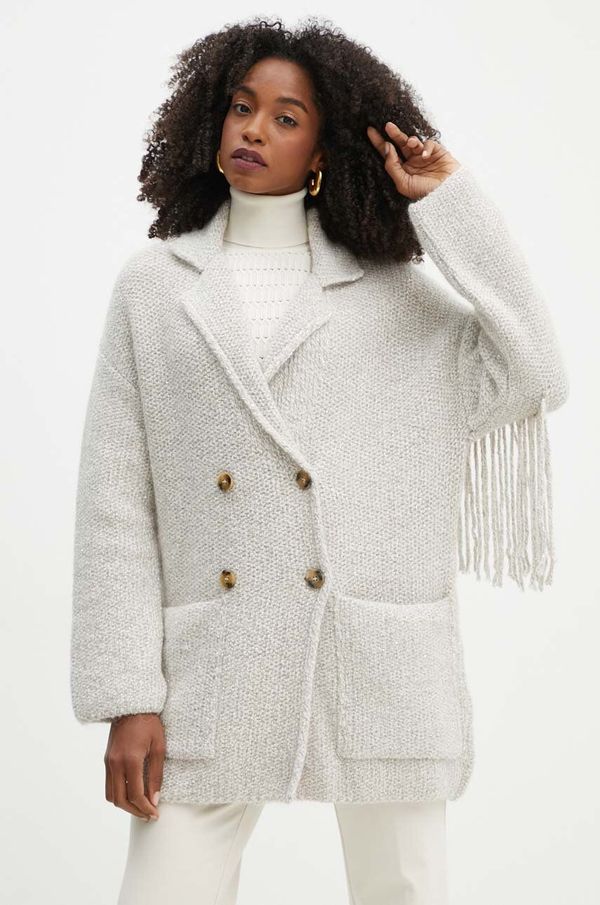 Marella Kardigan s primjesom vune Marella boja: bež, topli, 2423906025200