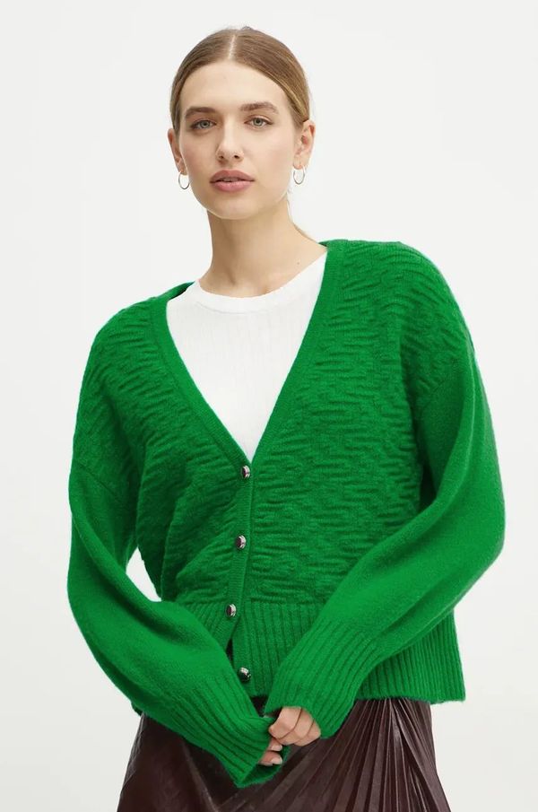 Morgan Kardigan s primjesom vune Morgan MSOURI boja: zelena