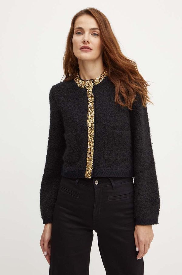 Pinko Kardigan s primjesom vune Pinko boja: crna, 104334 A27E