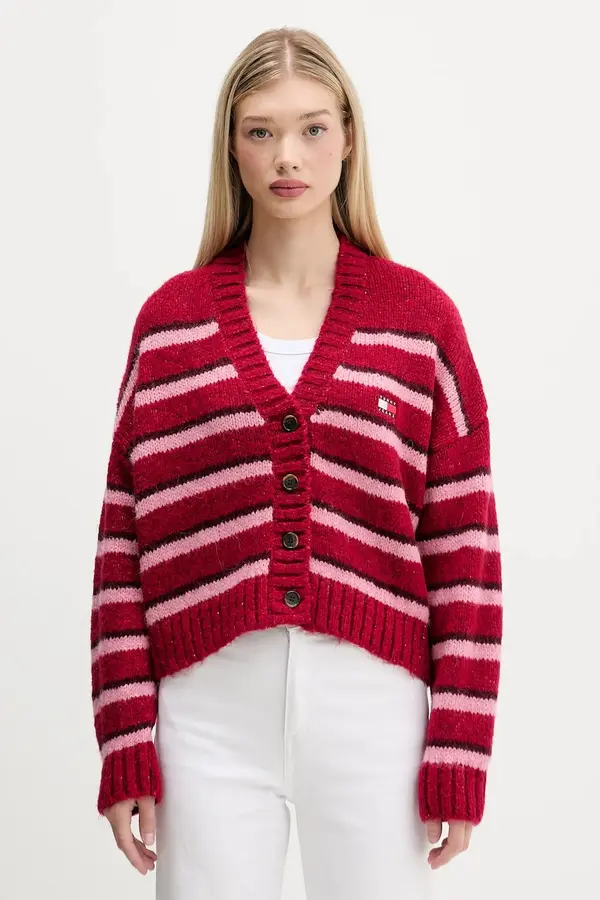 Tommy Jeans Kardigan s primjesom vune Tommy Jeans