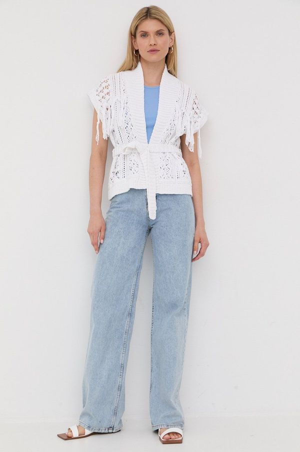 Twinset Kardigan Twinset za žene, boja: bijela