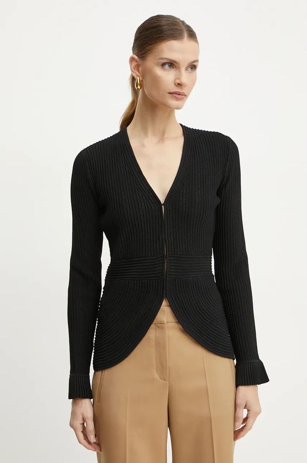 Twinset Kardigan Twinset za žene, boja: crna, 242TT3123