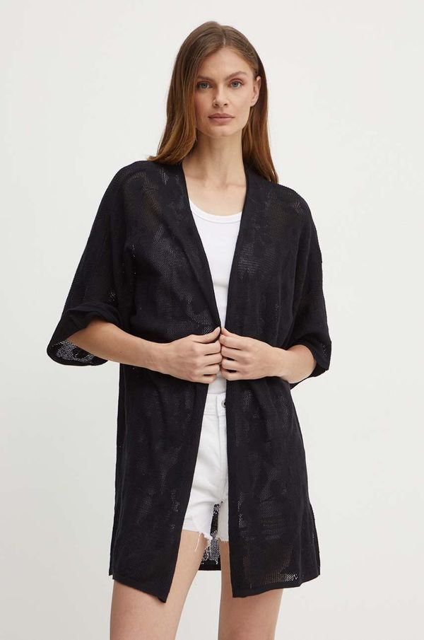 United Colors of Benetton Kardigan United Colors of Benetton za žene, boja: crna, lagani