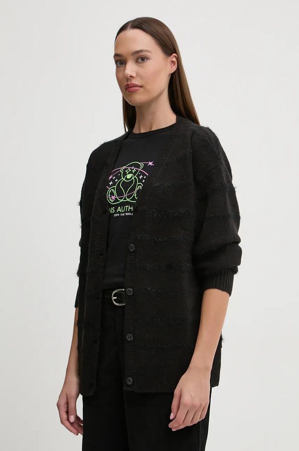 Vans Kardigan Vans za žene, boja: crna, VN000JTCBLK1