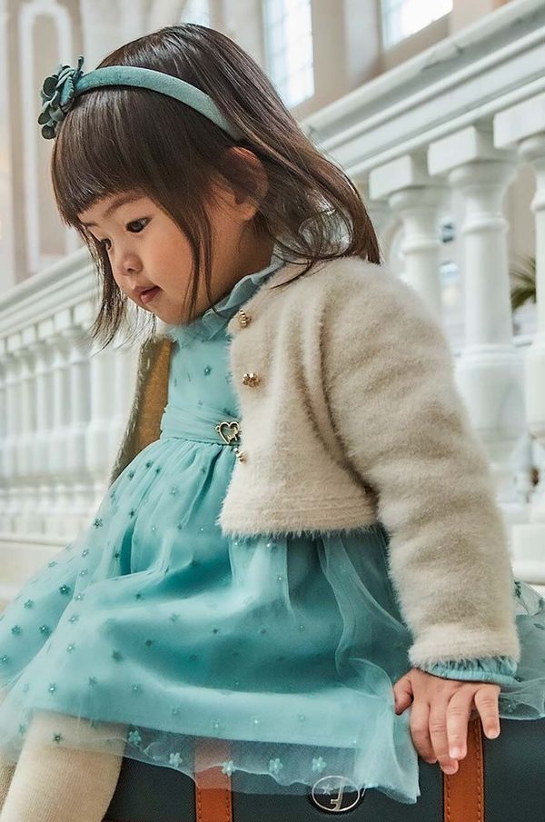 Mayoral Kardigan za bebe Mayoral boja: bež, 2325