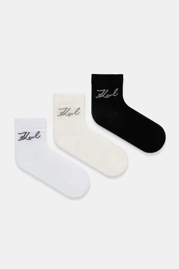 Karl Lagerfeld Karl Lagerfeld Čarape Karl Lagerfeld 3-pack