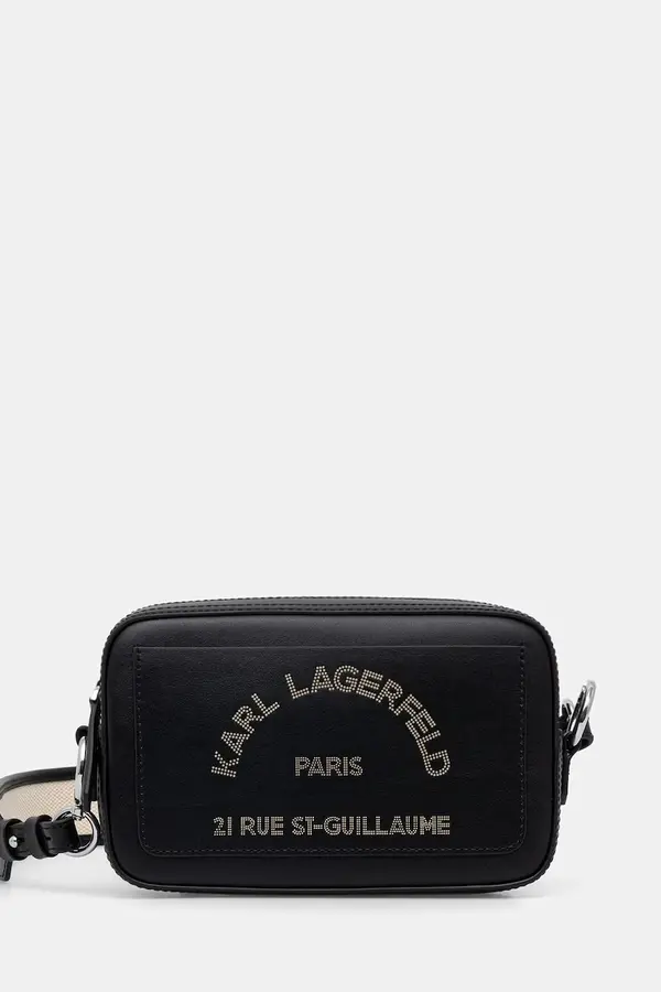 Karl Lagerfeld Karl Lagerfeld crossbody torba za žene kožna