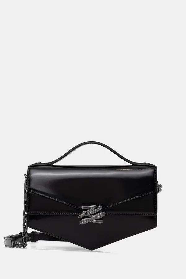 Karl Lagerfeld Karl Lagerfeld crossbody torba za žene kožna Karl Lagerfeld Studio