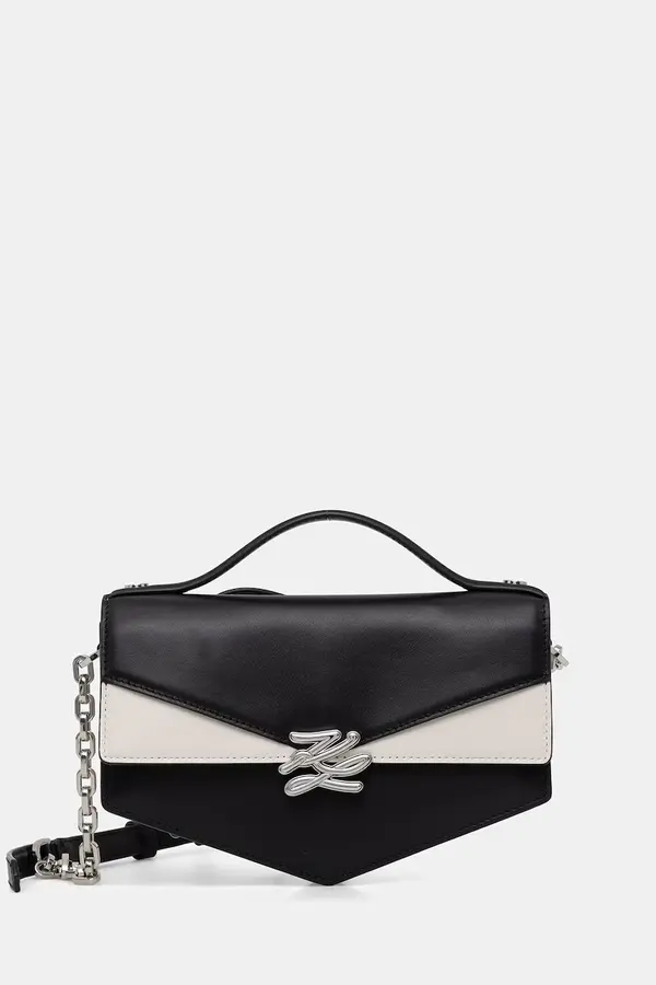Karl Lagerfeld Karl Lagerfeld crossbody torba za žene kožna Karl Lagerfeld Studio