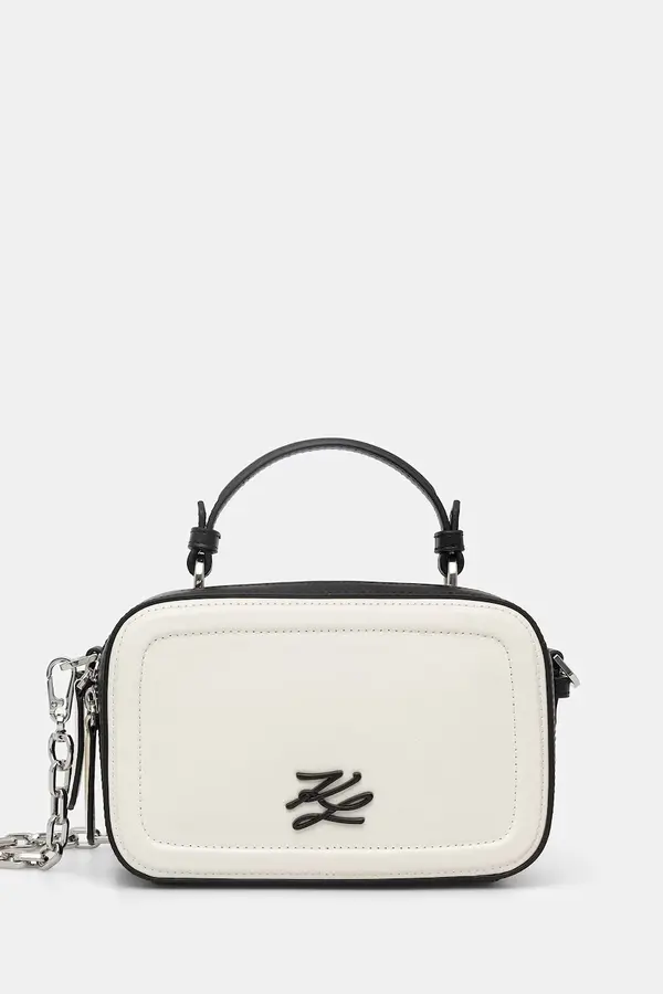 Karl Lagerfeld Karl Lagerfeld crossbody torba za žene kožna K/AUTOGRAPH