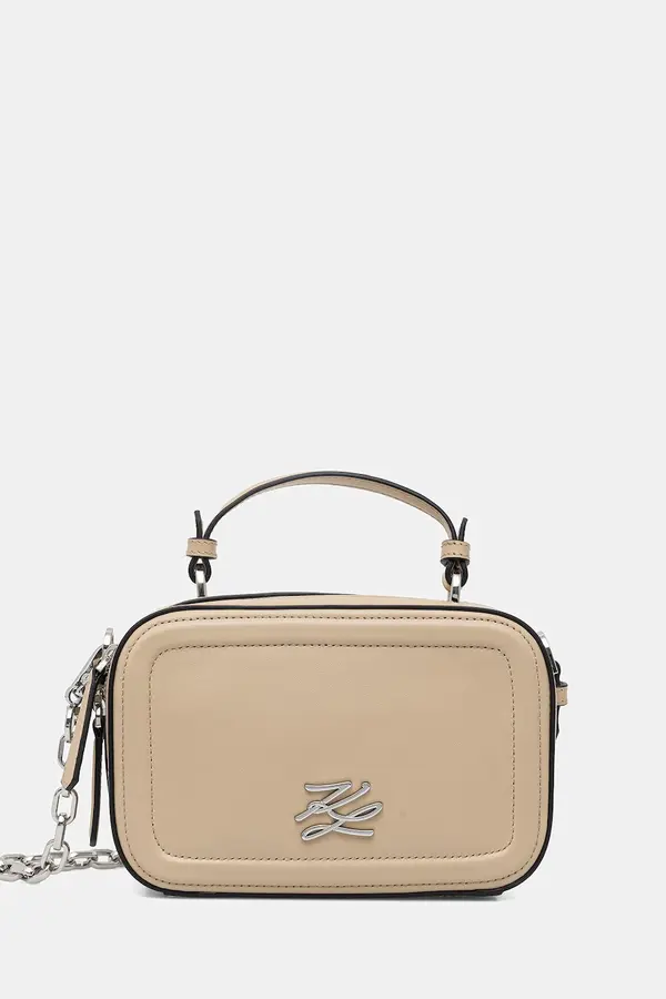 Karl Lagerfeld Karl Lagerfeld crossbody torba za žene kožna K/AUTOGRAPH