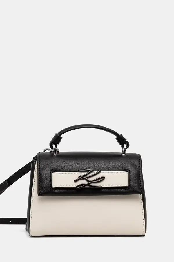 Karl Lagerfeld Karl Lagerfeld Crossbody torba za žene kožna K/AUTOGRAPH