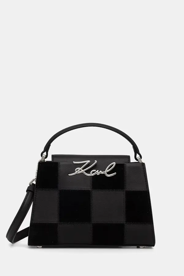 Karl Lagerfeld Karl Lagerfeld crossbody torba za žene kožna K/SIGNATURE