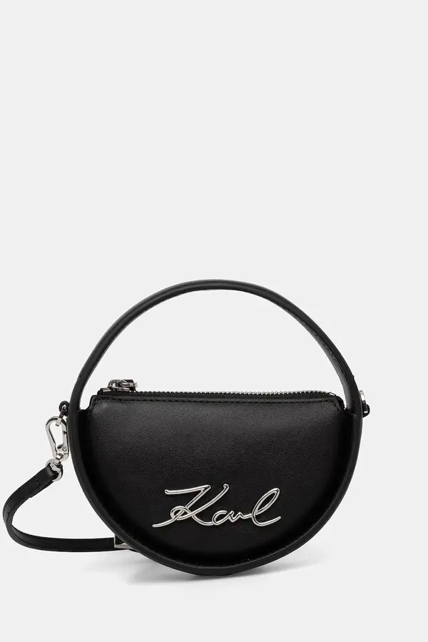 Karl Lagerfeld Karl Lagerfeld crossbody torba za žene kožna K/SIGNATURE