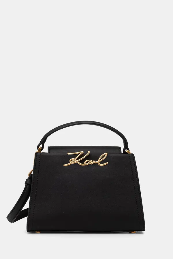 Karl Lagerfeld Karl Lagerfeld crossbody torba za žene kožna K/SIGNATURE