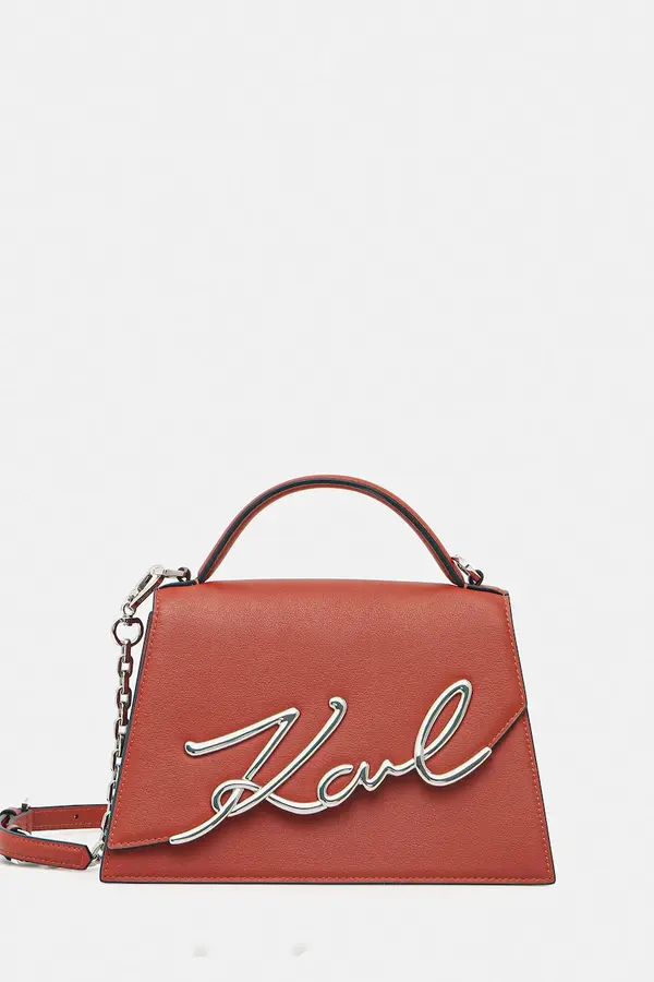 Karl Lagerfeld Karl Lagerfeld crossbody torba za žene kožna K/SIGNATURE