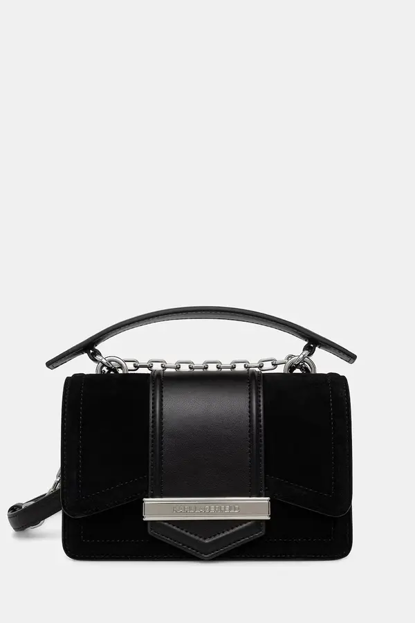 Karl Lagerfeld Karl Lagerfeld crossbody torba za žene od brušene kože K/NOVA