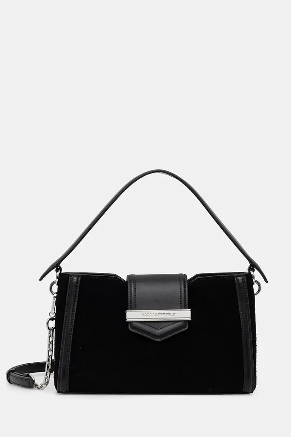 Karl Lagerfeld Karl Lagerfeld crossbody torba za žene od brušene kože