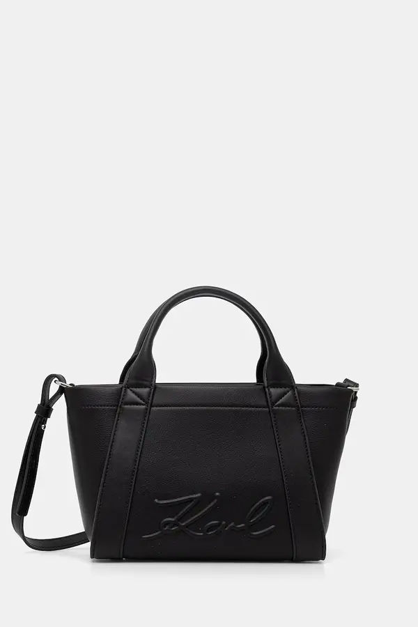 Karl Lagerfeld Karl Lagerfeld crossbody torba za žene od imitacije brušene kože K/VILLE
