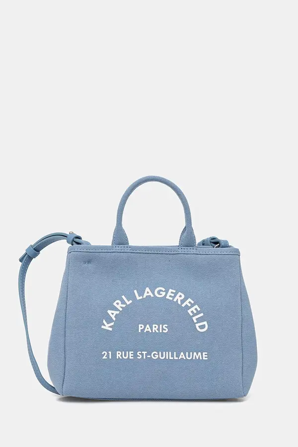 Karl Lagerfeld Karl Lagerfeld crossbody torba za žene pamučna K/RSG CONV.