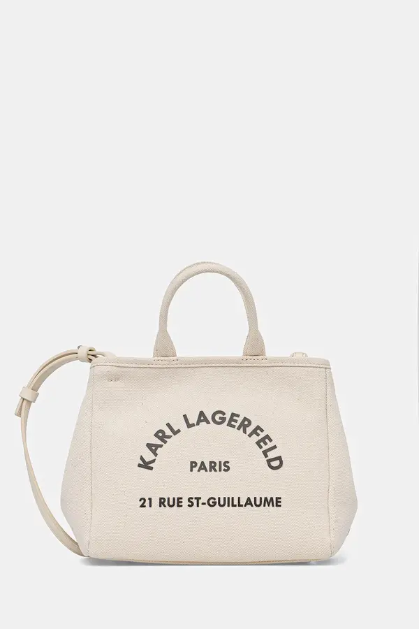Karl Lagerfeld Karl Lagerfeld crossbody torba za žene pamučna K/RSG CONV.