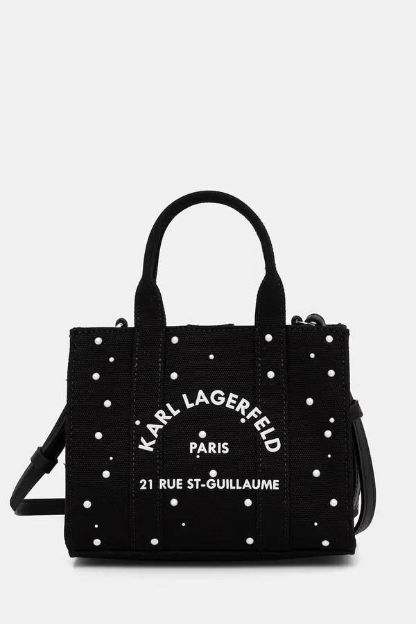 Karl Lagerfeld Karl Lagerfeld crossbody torba za žene pamučna K/RSG