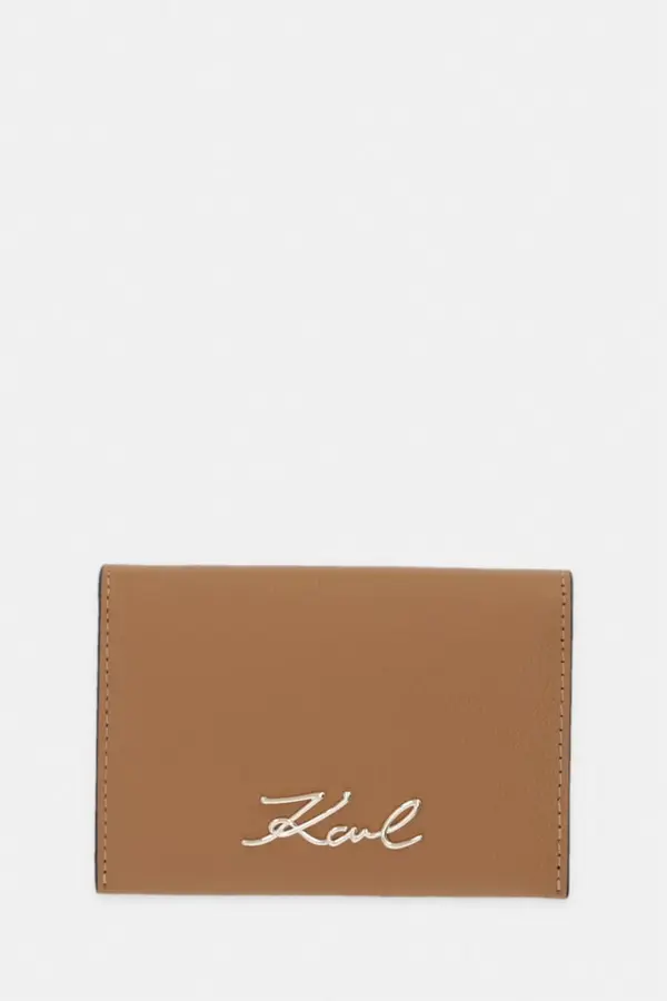 Karl Lagerfeld Karl Lagerfeld etui za kartice za žene kožni K/SIGNATURE