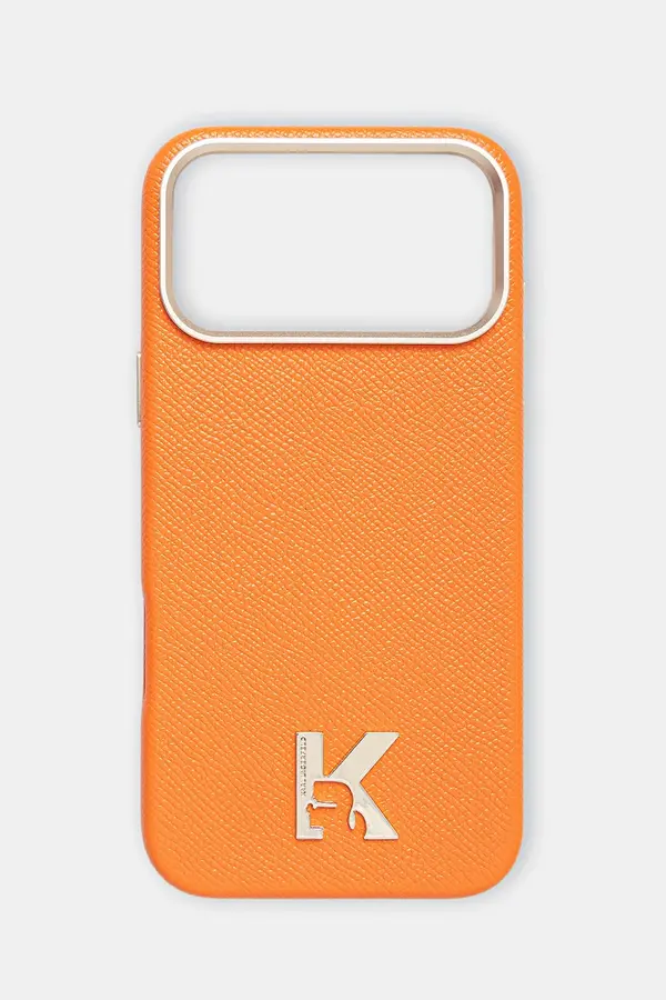 Karl Lagerfeld Karl Lagerfeld etui za telefon za žene od imitacije kože iPhone 17 Pro Max