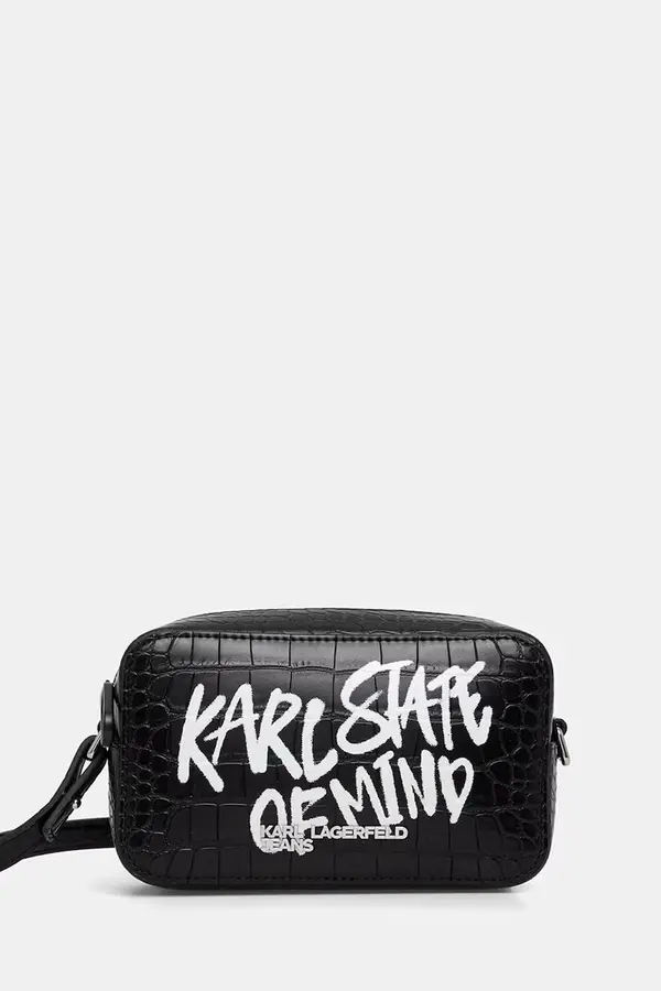 Karl Lagerfeld Jeans Karl Lagerfeld Jeans crossbody torba za žene od imitacije kože