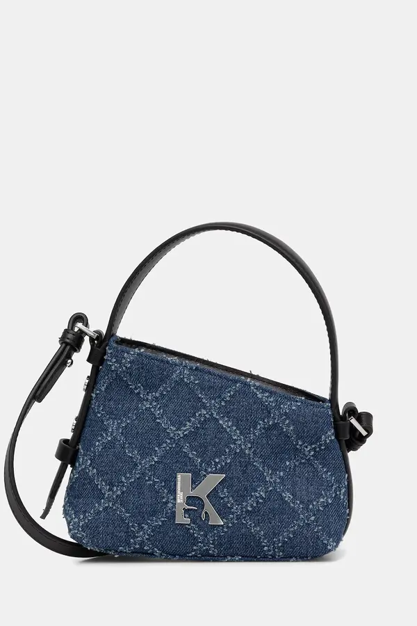 Karl Lagerfeld Jeans Karl Lagerfeld Jeans crossbody torba za žene traper
