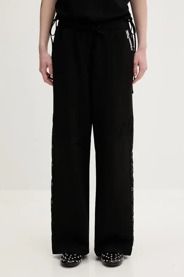 Karl Lagerfeld Jeans Karl Lagerfeld Jeans donji dio trenirke za žene s pamukom