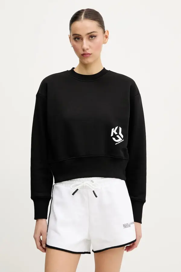 Karl Lagerfeld Jeans Karl Lagerfeld Jeans dukserica za žene s pamukom