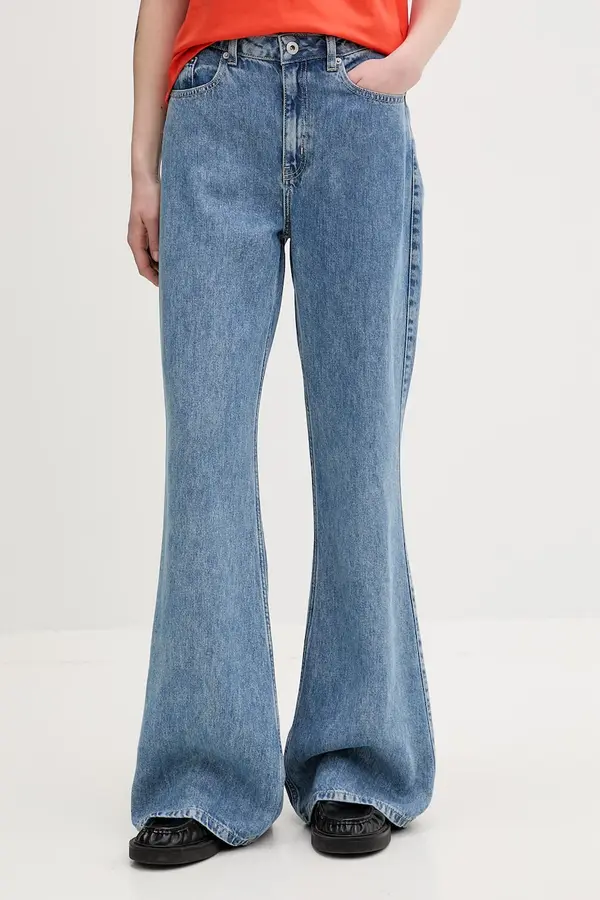 Karl Lagerfeld Jeans Karl Lagerfeld Jeans flare traperice ženske