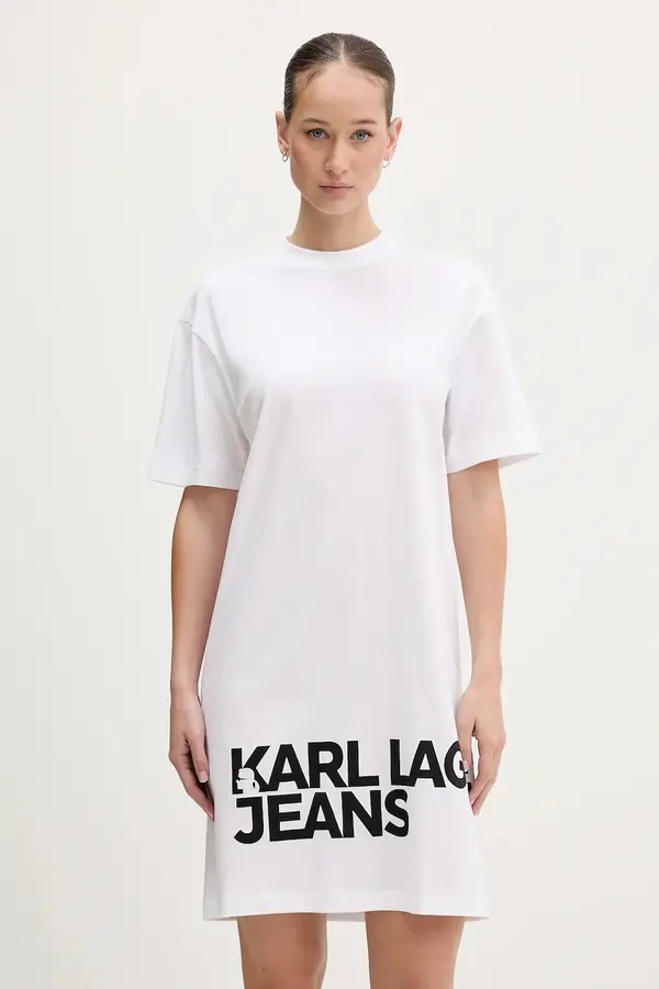 Karl Lagerfeld Jeans Karl Lagerfeld Jeans haljina od pamuka