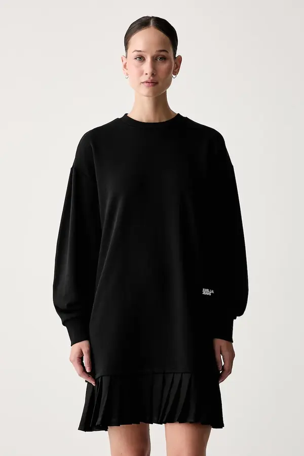 Karl Lagerfeld Jeans Karl Lagerfeld Jeans haljina oversize od pamuka