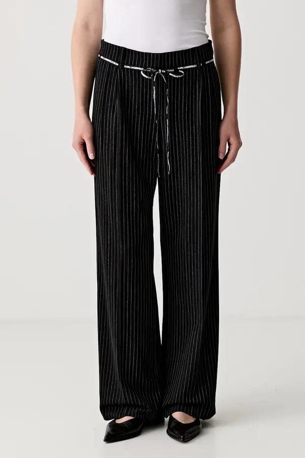 Karl Lagerfeld Jeans Karl Lagerfeld Jeans hlače za žene s viskozom