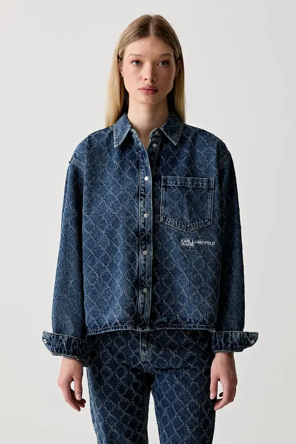 Karl Lagerfeld Jeans Karl Lagerfeld Jeans košulja za žene traper