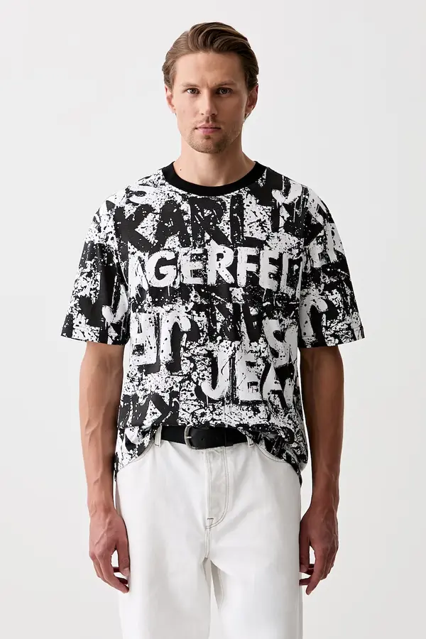 Karl Lagerfeld Jeans Karl Lagerfeld Jeans majica za muškarce od pamuka